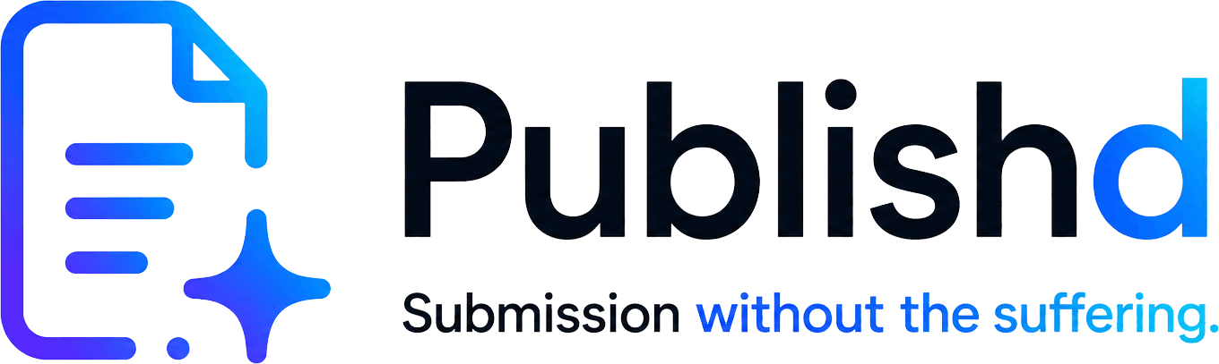 Publishd — Submission without the suffering.